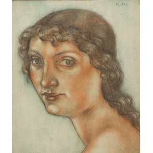 Eugeniusz Zak (1884 Mogilno - 1926 Paryż), Portret dziewczyny, po 1913 r.
