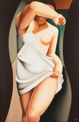 Tamara Łempicka (1898 Warszawa - 1980 Cuernavaca), Das Modell
