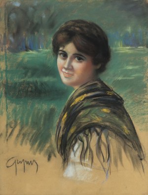 Stanisław Grzyms (I poł. XX w.), Portret kobiecy