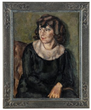 Tadeusz Cybulski (1878 Kraków - 1954 tamże), Portret kobiety