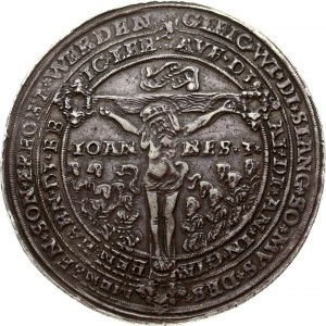 Austria Bohemia 2 Pesttaler (1528) Ferdinand I (1521-1564). Obverse: Serpent on the cross between praying and NVM-RI.21...