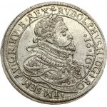 Austria 1 Thaler 1610 Hall. Rudolf II (1576-1612). Obverse: Bust in ornamented armour in an inner circle...