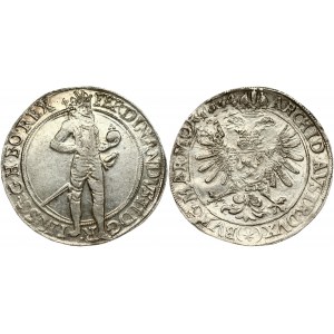 Austria Bohemia 1 Thaler 1624 (ee) Kuttenberg. Ferdinand II (1619-1637). Obverse...