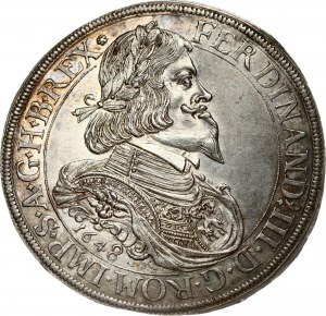 Austria 1 Thaler 1648 Graz. Ferdinand III (1637-1657). Obverse...