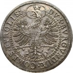Austria Tyrol 2 Thaler (1654) Hall. Ferdinand Karl (1646-1662). Obverse: Crowned bust with armored shoulder. Lettering...