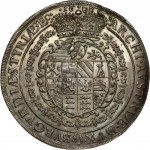 Austria 2 Thaler 1682 Graz. Leopold I (1657-1705). Obverse: Laureate portrait facing right; ornate circle. Lettering...