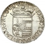 Belgium Liege 1 Patagon 1674 Maximilian Henry(1650-1688.). Obverse: Bust of Maximilian Henry right. Obverse Legend...