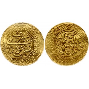 Bukhara Emirate 1 Tilla (AH1227/1812). Haidar Tora AH 1212-1242 (1800-1826). Obverse: Legend within teardrop cartouche...