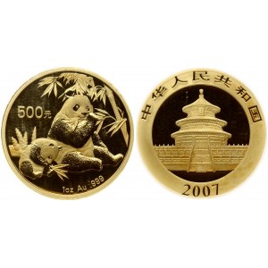 China 500 Yuan 2015 Panda. Obverse: Temple of Heaven. Reverse: Panda. Gold (0.999) 31.10g. KM 2213...
