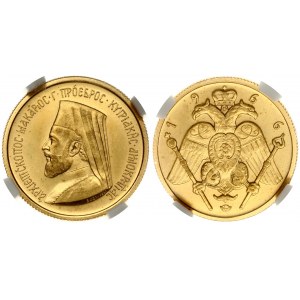 Colombia 5 Pesos 1919 Obverse: Native; date below. Reverse: Arms and denomination. Gold 7.98g.KM-195.1...
