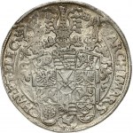 Germany SAXONY 1 Thaler 1590 HB Christian I(1586-1591). Obverse: Armored right facing bust with sword over shoulder...