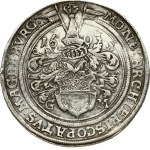 Germany Magdeburg 1 Thaler 1603 G-M Domkapitel. Obverse: St. Moritz standing with waving flag...