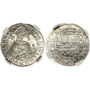 Germany Brandenburg-Prussia 1 Ort 1624 Georg Wilhelm (1619-1640). Obverse: 1/2...