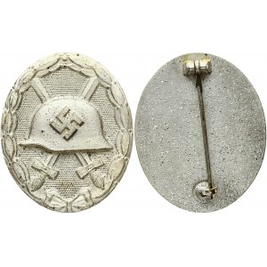 Germany Third Reich Wound Badge a case in silver (20th Century)...
