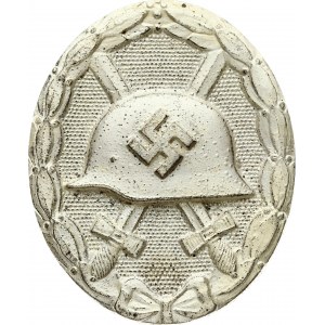 Germany Third Reich Wound Badge a case in silver (20th Century)...