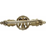 Germany Third Reich Front Flight Clasp for Fighter Pilots in silver (20th Century)...