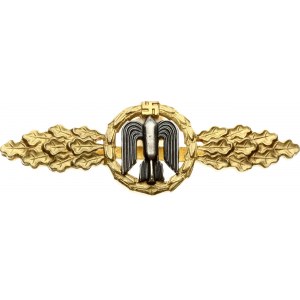 Germany Third Reich Front Flight Clasp for Fighter Pilots in gold (20th Century)...