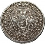 Hungary 1 Thaler 1698 KB Leopold I (1657-1705). Obverse: Laureate bust looking right; curly wig...