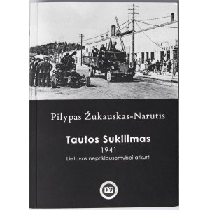Lithuania Arm Band TDA + Book the Uprising of the Nation - National Work Protection (1941/2021) Pilypas Narutis...