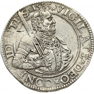Netherlands HOLLAND 1 Gehelmde Rijksdaalder 'Prinsendaalder' 1585 Obverse...
