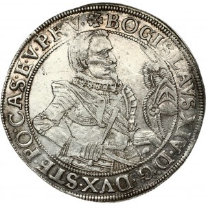 Poland POMERANIA 1 Thaler 1629 Stettin. Bogislaus XIV(1620 - 1637). Obverse: Bust to right in circle. Lettering: ...