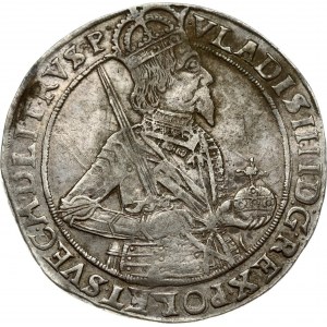 Poland THORN 1 Thaler 1633 II Wladyslaw IV Waza (1633-1648). Obverse: King torso to the right...