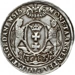 Poland Gdansk 1 Thaler 1649 GR John II Casimir Vasa (1649-1668). Obverse: Small king...