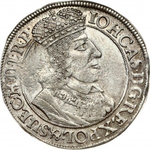 Poland Gdansk 1 Ort 1655 GR John II Casimir Vasa (1649-1668). Obverse: Bust king...