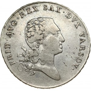Poland 1 Talar 1811 IB Friedrich August I(1763-1827). Obverse: Bust facing right; surrounded by lettering. Lettering...