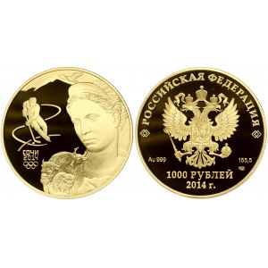 Russia 1000 Roubles 2014 Fauna of Sochi...