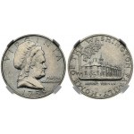 USA 5 Cents 1759 (Circa 1985) Martha Washington Five Cent Test Piece Pattern. 77.52 grains. Very close to the 5.0 gm ...