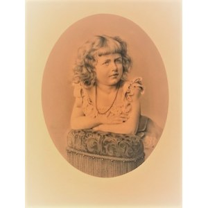 Bruno ? ,Portret dziewczynki,1888