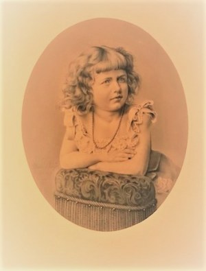 Bruno ? ,Portret dziewczynki,1888