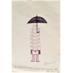 Adam Macedoński,Panowie z czrnym parasolem,1986