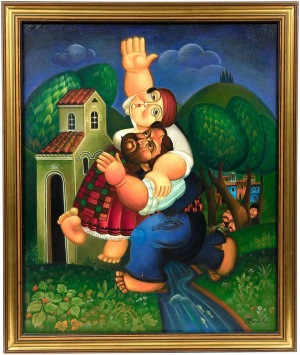 Angel Vasilev, Bez tytułu, 1990