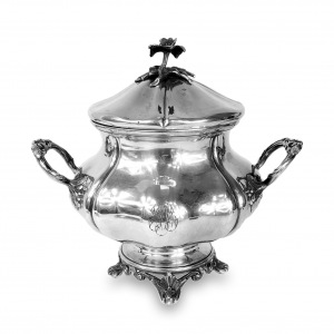 Cukiernica srebrna, August Louis Fizaine, Francja (Paryż), 1858 - 1879