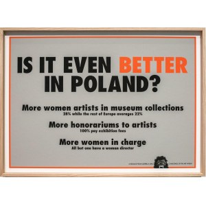 Guerrilla Girls, Is It Even Better in Poland?