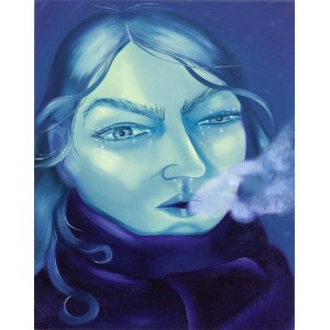 Karolina Jabłońska, Autoportret zimowy, 2022