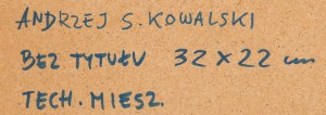 Andrzej S. Kowalski (1930 Sosnowiec - 2004 Katowice), Bez tytułu