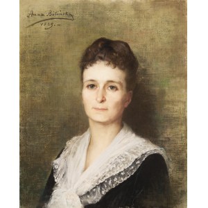 Anna Bilińska-Bohdanowiczowa (1857 Złotopole na Ukrainie - 1893 Złotopole na Ukrainie), Portret Adèle Alice Vincent de Vaugelas, 1889