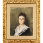Anna Bilińska-Bohdanowiczowa (1857 Złotopole na Ukrainie - 1893 Złotopole na Ukrainie), Portret Adèle Alice Vincent de Vaugelas, 1889