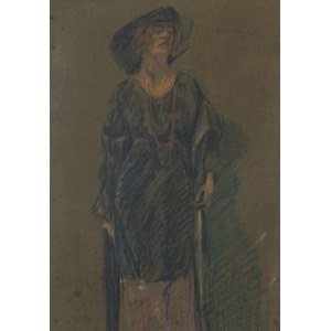 Aniela Pająkówna (1864 - 1912), Portret kobiety, 1912