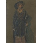 Aniela Pająkówna (1864 - 1912), Portret kobiety, 1912