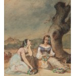Teofil Kwiatkowski (1809 Pułtusk - 1891 Avallon, Francja), Kobiety z Compiègne, 1844