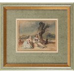 Teofil Kwiatkowski (1809 Pułtusk - 1891 Avallon, Francja), Kobiety z Compiègne, 1844