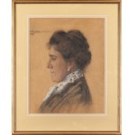 Bronisława Rychter-Janowska (1868 Kraków - 1953 Kraków), Portret pani Błotnickiej, 1906