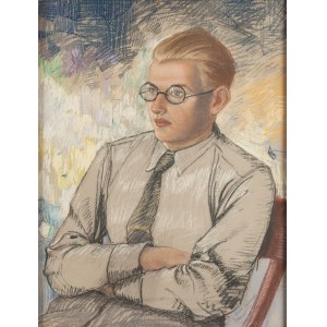 Jarosław Dąbrowski, Portret mężczyzny, 1933