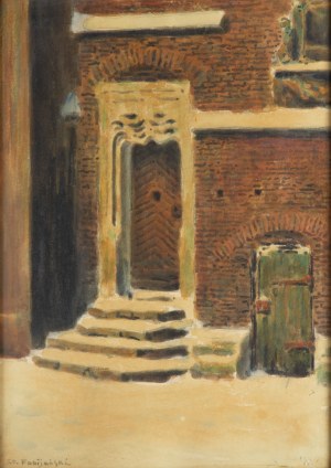 Stanisław Fabijański (1865 Paryż - 1947 Kraków), Portal średniowieczny