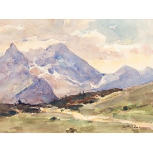 Henryk Sajdak (1905 Kraków - 1995 Kraków), Tatry - Hala Gąsienicowa