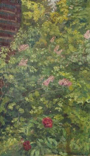 Jan WAŁACH (1884-1979), „W ogrodzie”, 1970